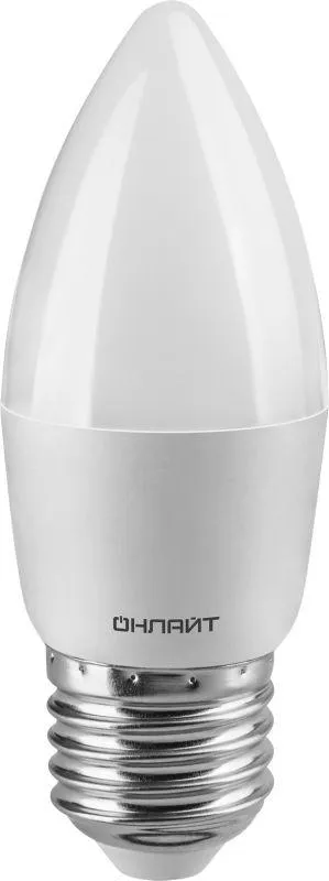Лампа светодиодная 61 130 OLL-C37-8-230-6.5K-E27-FR 8Вт 61130