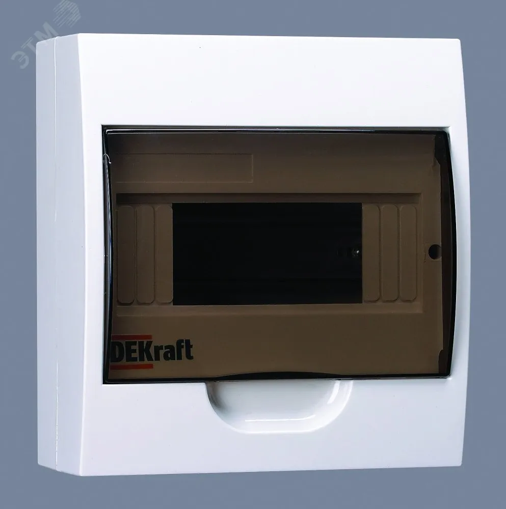 Корпус навесной ЩРН-П-8 20х18х10 8мод. IP41 пластик. 31010DEK