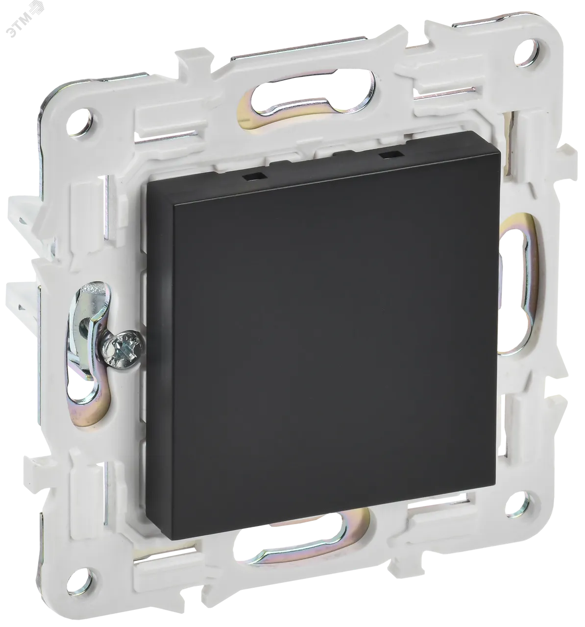 SKANDY Заглушка с суппортом SK-C01Bl черный IEK SK-PL10-K02