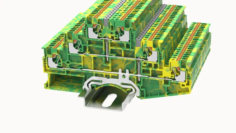Заземляющая клемма DS1.5-3L-PE-01P-1C-00Z(H)