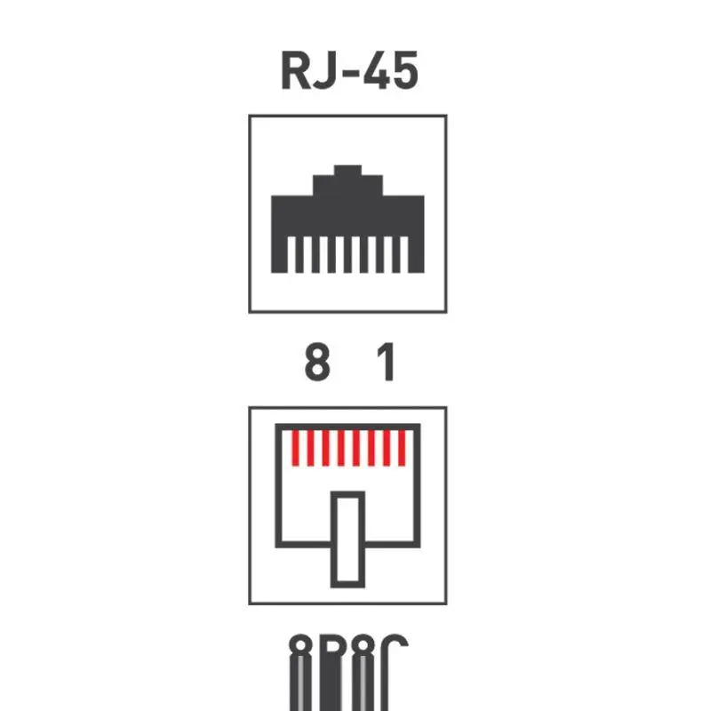 Джек компьютерный RJ45 (8P8C) кат.5E 05-1021-6