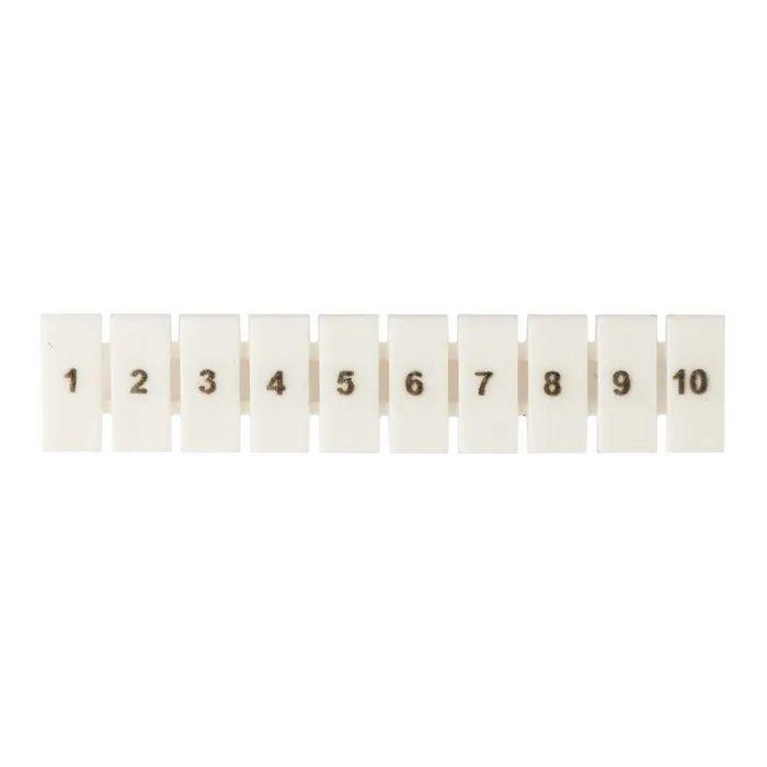 Маркеры для JXB-ST 4 с нумерацией 1-10 (100 шт.) PROxima zb-st-4-1-10