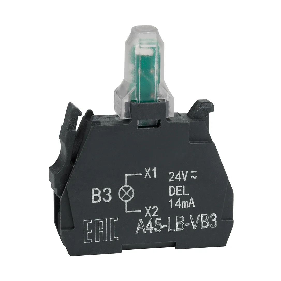 Световой блок OptiSignal D22 A45-LB-VM3 зеленый 230-240VAC ZBVM3  332208