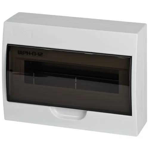 Корпус пластиковый ЩРН-П-12 SIMPLE без шин и монт. комп. BOXS12_E Б0047723