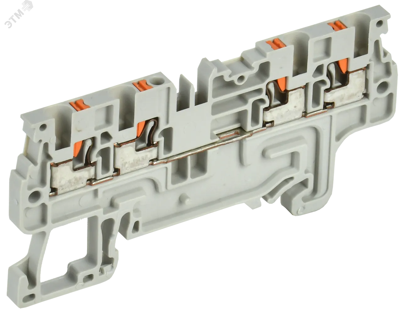 Колодка клеммная CP-MC 4 вывода 1,5мм2 серая YCT22-00-4-K03-001
