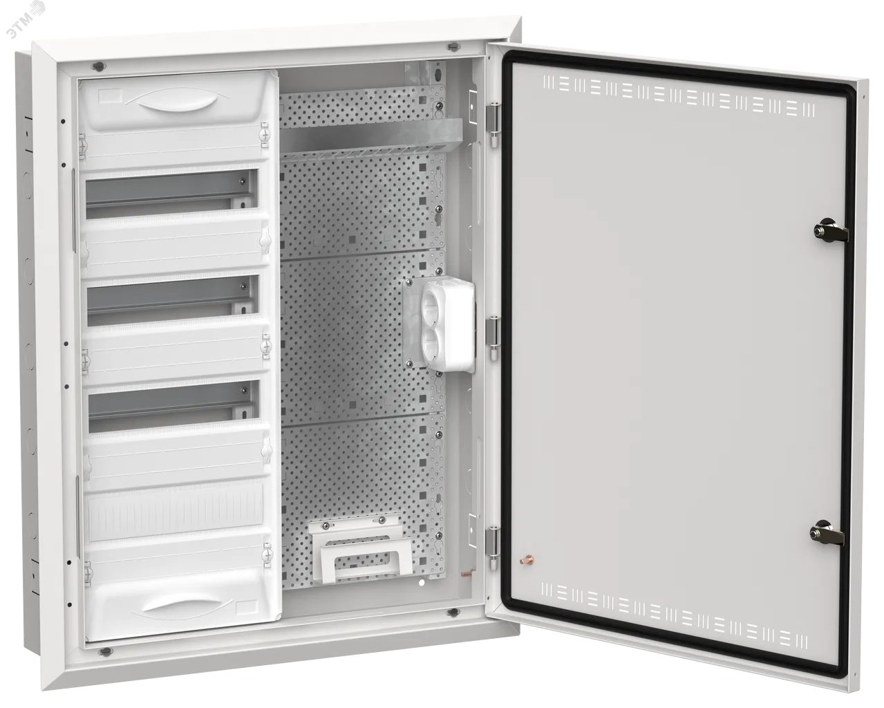 TITAN 5 Корпус комбинированный ЩРв-48 (2х48) белый IEK TI5-51-V-2X048-30