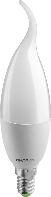 Лампа светодиодная 61 963 OLL-FC37-10-230-4K-E14-FR 10Вт свеча на ветру 4000К нейтр. бел. E14 750лм 220-240В 61963