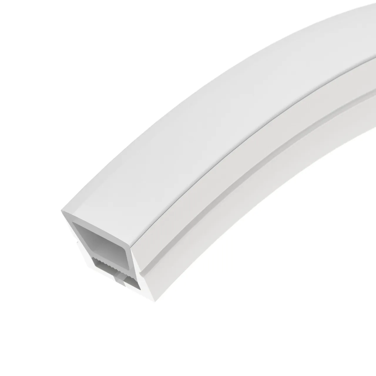 Силиконовый профиль WPH-FLEX-1616-TOP-S11-5m WHITE 040270
