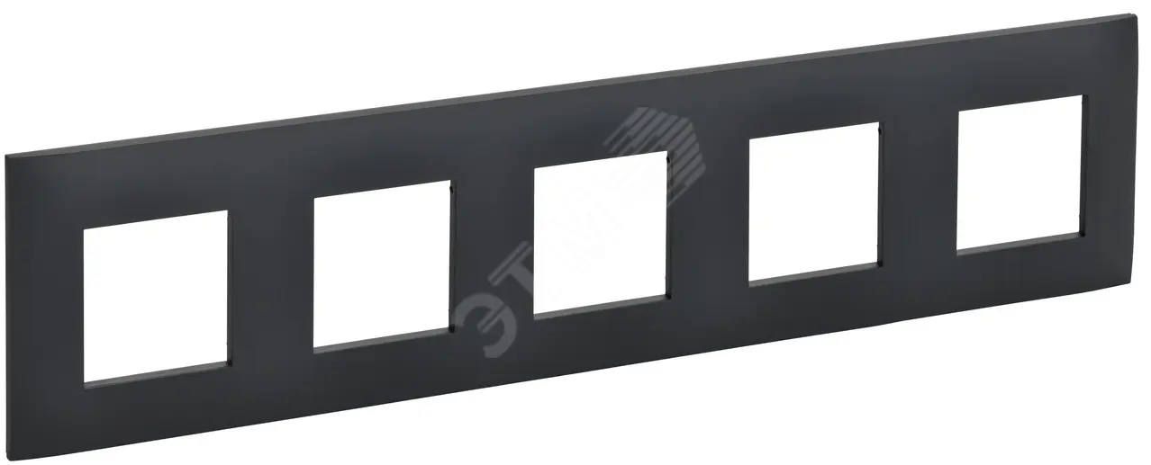 SKANDY Рамка 5-местная SK-F05G графит IEK SK-M52-K53