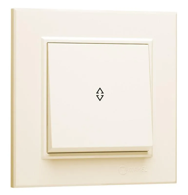 Переключатель 1-кл. СП Karea 10А IP20 крем. 56010005