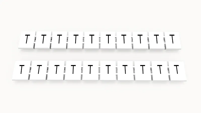Маркировка (в кассетах) ZB8-10P-19-66Z(H)
