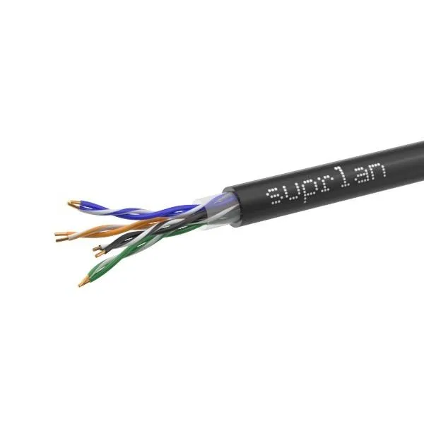 Кабель витая пара U/UTP кат.5E 4х2х24AWG solid Cu PE Out. Premium 305м (м) 01-0311-2