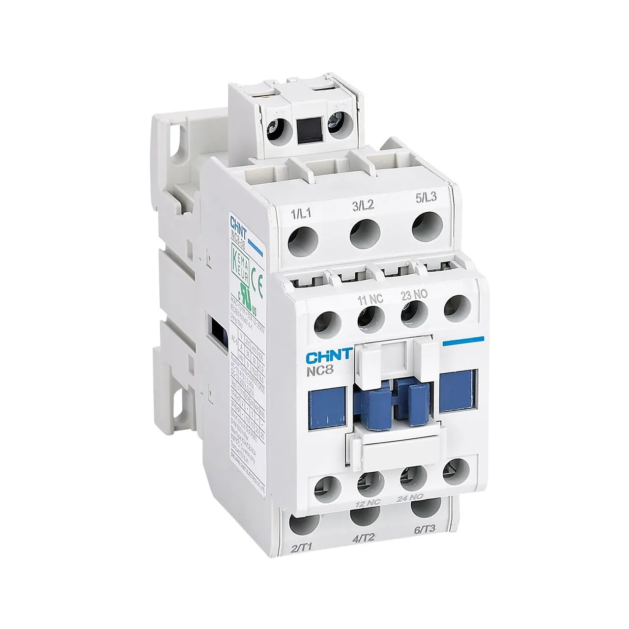 Контактор NC8-25/W 3P 25А AC/DC (24~60В) 1НО+1НЗ (R) 572294