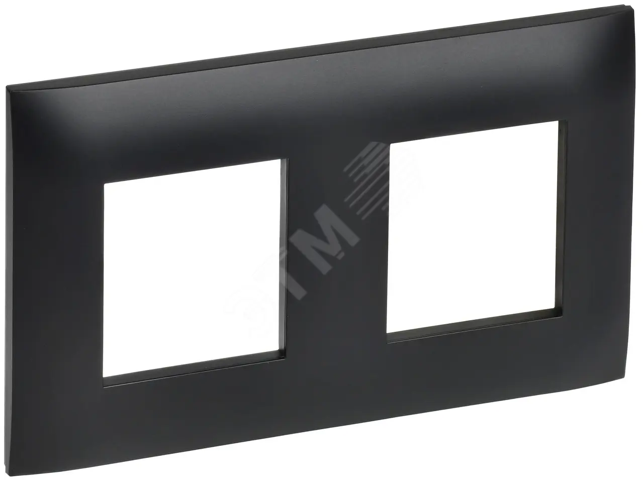 SKANDY Рамка 2-местная SK-F02Bl черный IEK SK-M22-K02