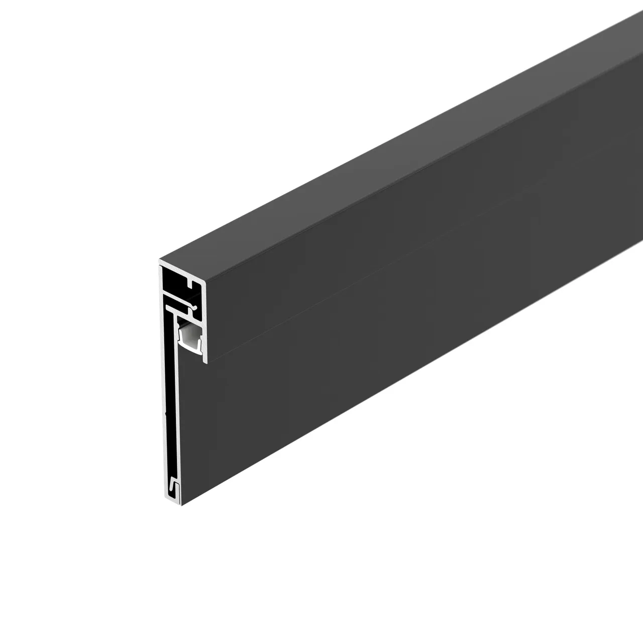 Профиль PLINTUS-H54B-2000 BLACK 046140