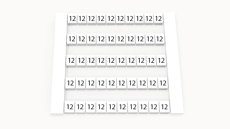 Маркировка (в кассетах) DEK5-50P-19-86Z(H)