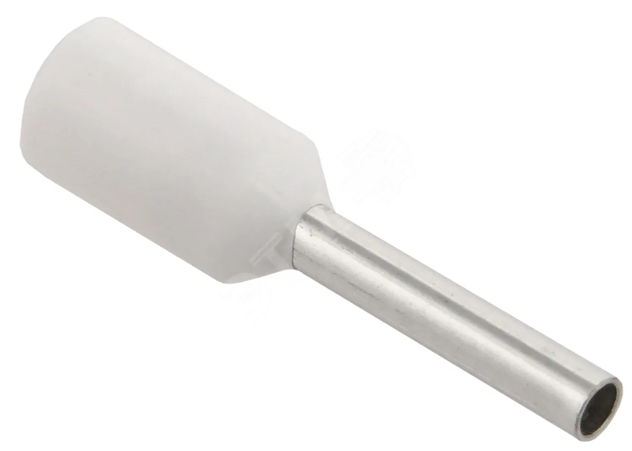 Наконечник НШВИ 0.75-8 бел. (уп.100шт) UGN10-C75-02-08