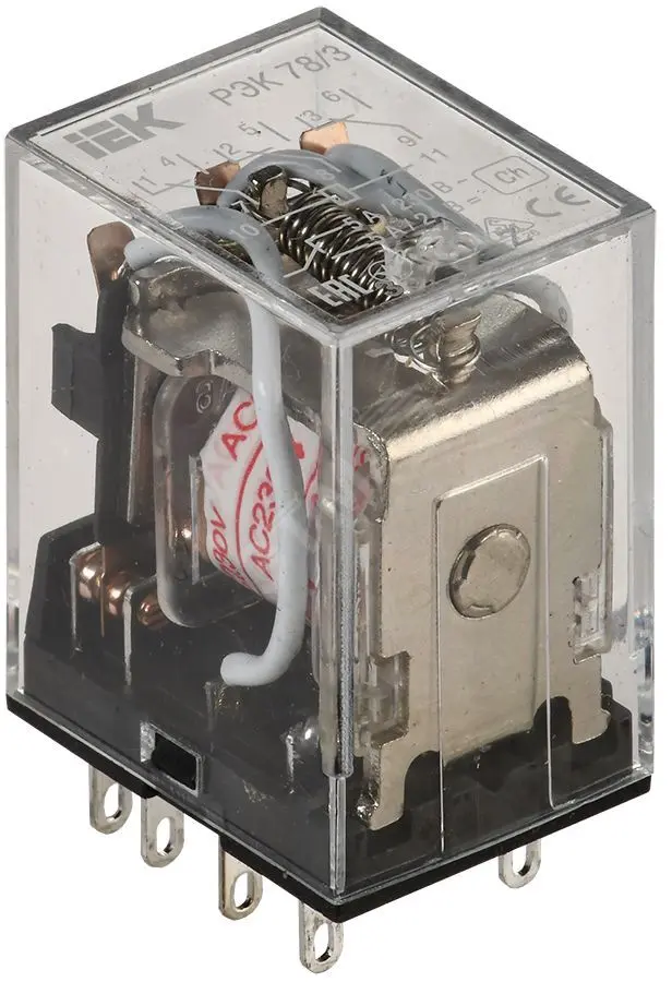 Реле РЭК78/3(MY3) 5А 220В АC ИЭК RRP20-3-05-220A