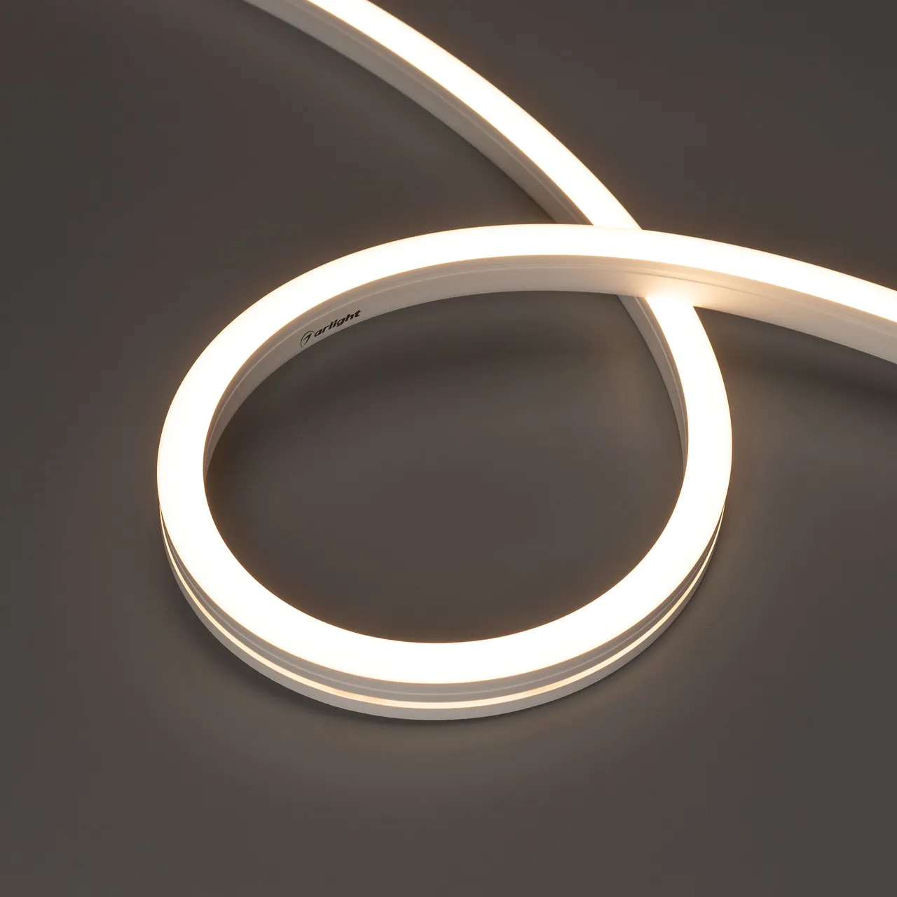 Лента герметичная MOONLIGHT-SIDE-A140-12x17mm 24V Warm3000 (9.6 W/m, IP67, 5m, wire x2) 042784