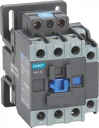 Контактор NXC-32 32А кат. 220В AC 1НО+1НЗ AC-3 CHINT 836852