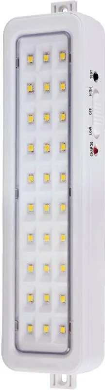 Светильник светодиодный LA-112 30LED 220В аккумуляторный Li-ion бел. 13149