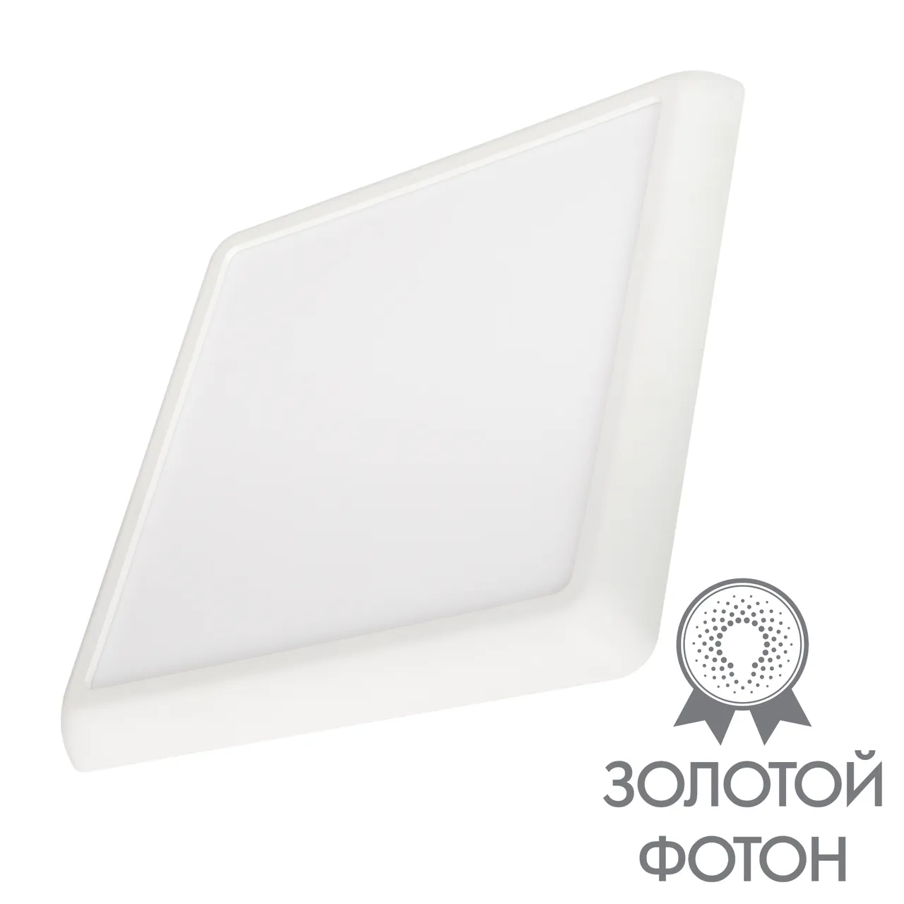 Светильник CL-FIOKK-S180x180-12W Day4000-MIX (WH, 120 deg, 230V) 034470