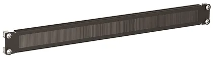 Кабельный ввод с щеточным буртиком 1U для 19" IT-корпусов, RAL7035 R5SPZ191HE