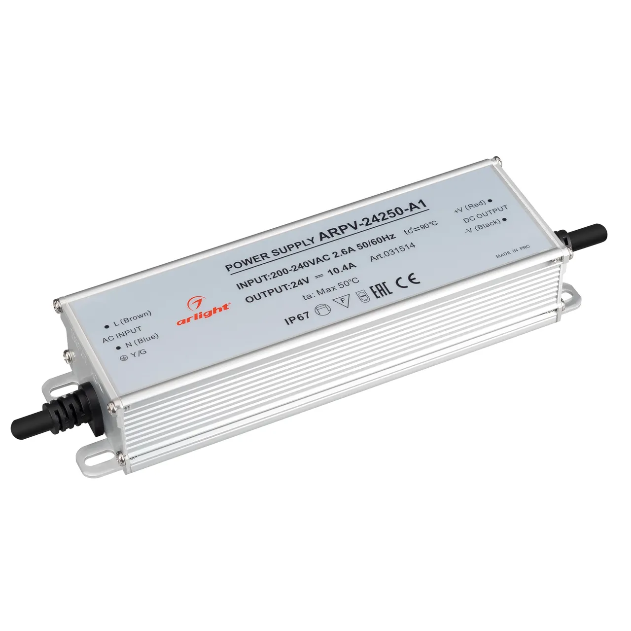 Блок питания ARPV-24250-A1 (24V, 10.4A, 250W) 031514