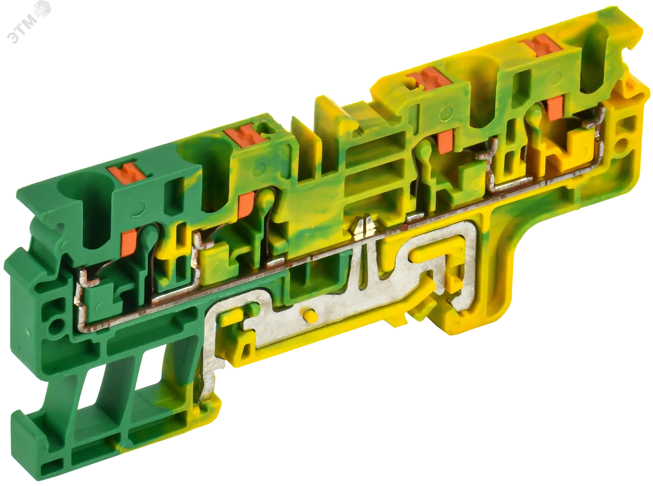 Колодка клеммная CP-MC-PEN земля 4 вывода 4мм2 YCT22-03-4-K52-004