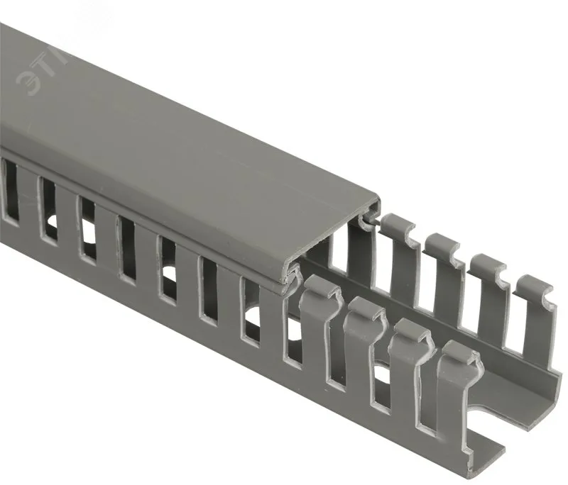 Кабель-канал перфорированный 100х60 "ИМПАКТ" CKM50-100-060-1-K03