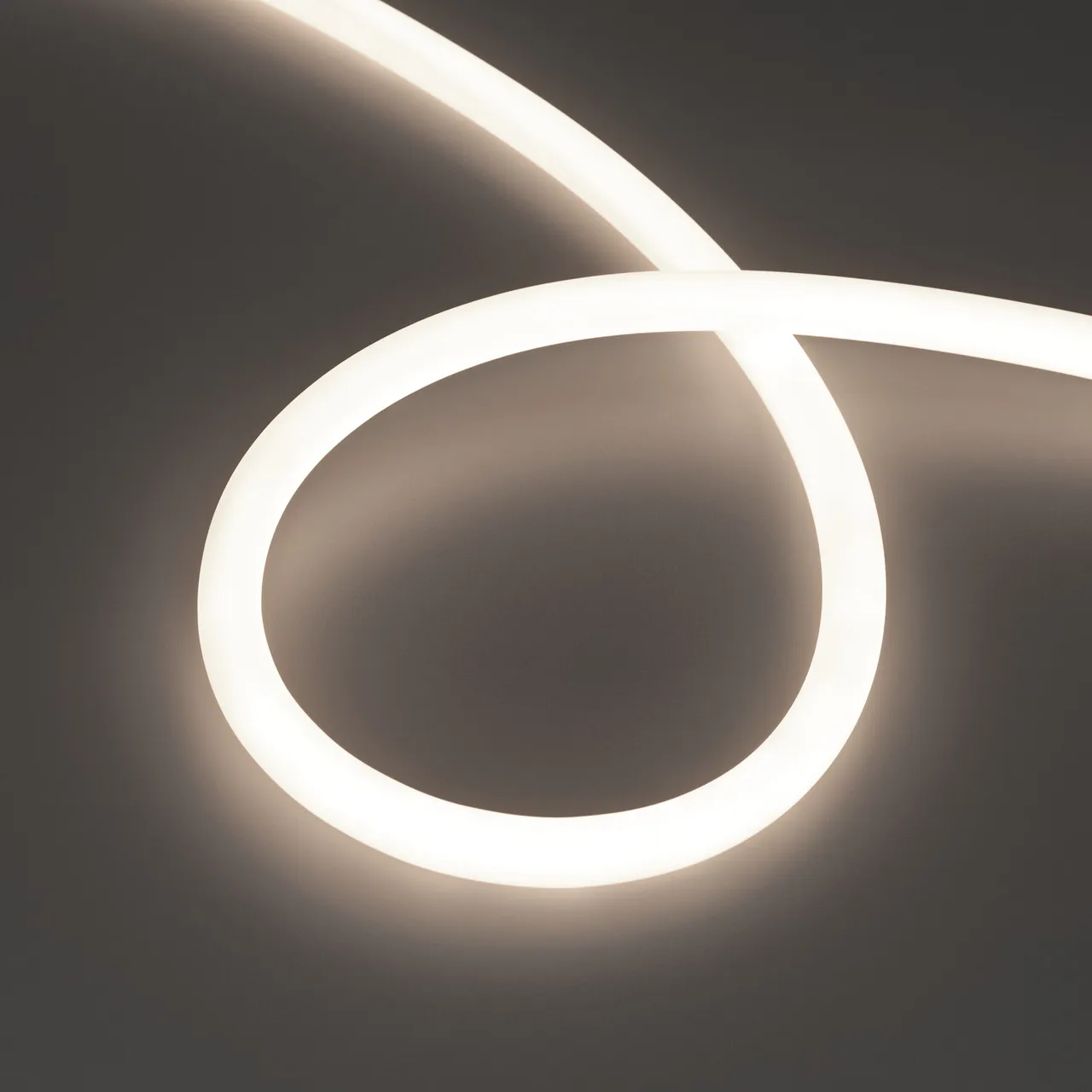 Лента герметичная MOONLIGHT-TOP-S-M560-D13mm 24V Day4300 (13 W/m, IP65, 5m, wire x1, трос) 043817