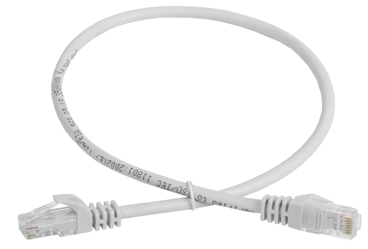Патч-корд кат.5E UTP 3м сер. PC01-C5EU-3M-G