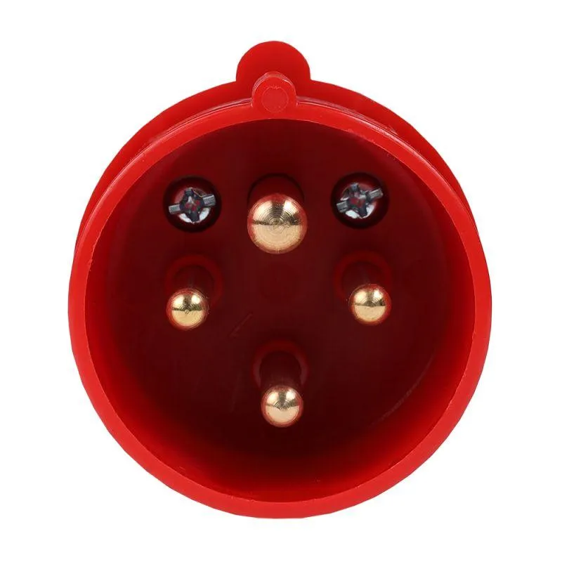 Вилка кабельная 014 16А 380AC 3P+PE 6ч IP44 222737