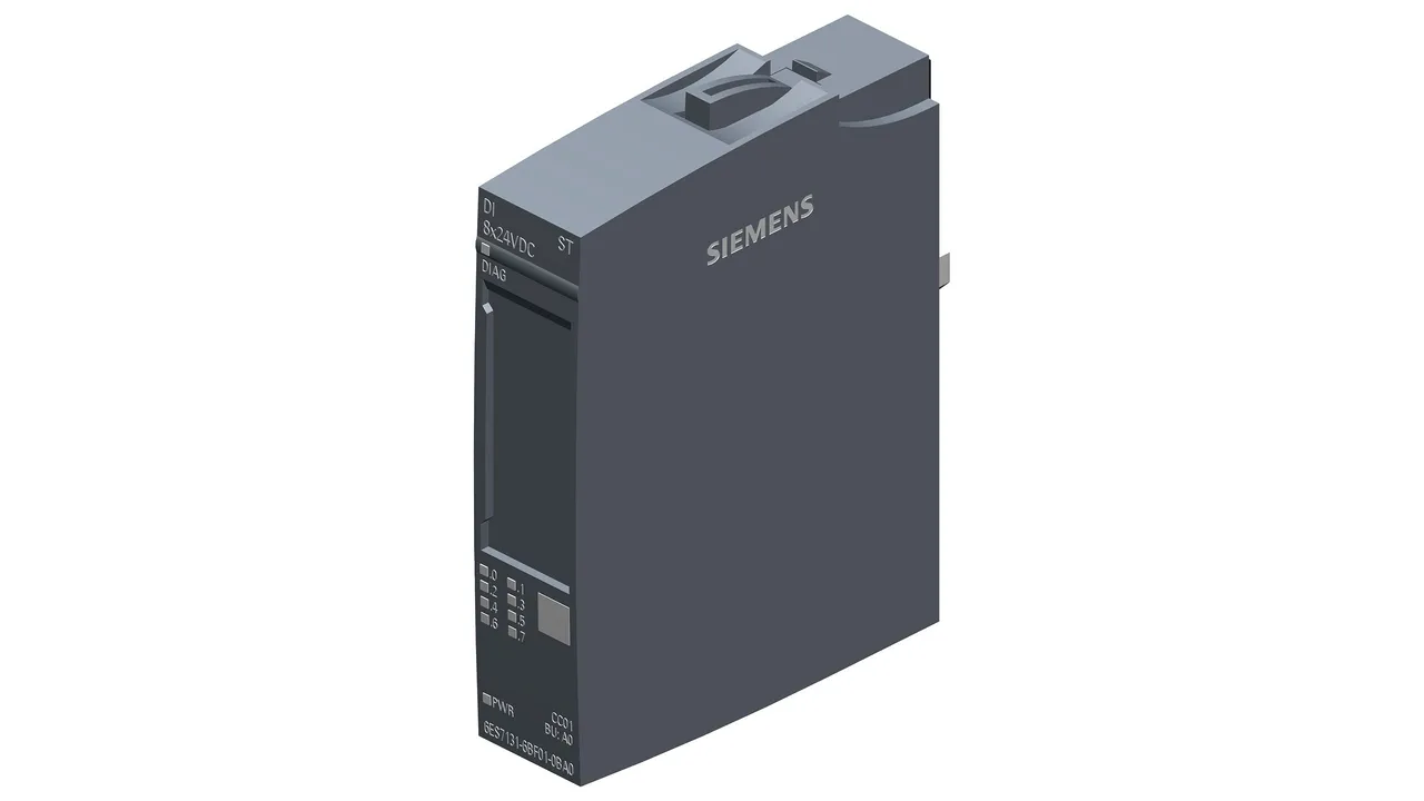 Модуль цифрового ввода SIMATIC ET 200SP, Digital input module, DI 16x 24V DC Standard,
