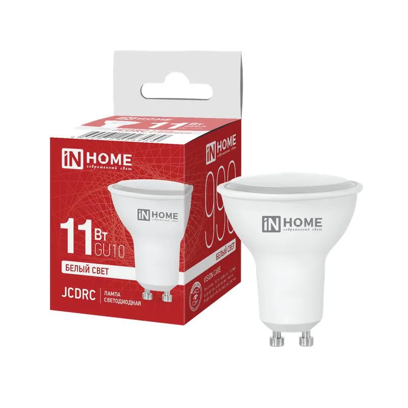 Лампа светодиодная LED-JCDRC-VC 11Вт рефлектор 4000К нейтр. бел. GU10 990лм 230В 4690612023489