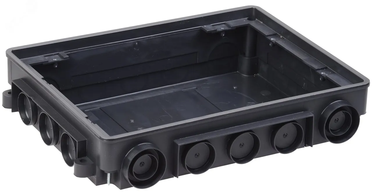 Коробка напольная ONFLOOR 12 модулей KNU-12-PA-9011