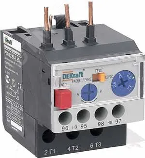 Реле электротепл. для конт. 09-18A 0,90-1,20А РТ-03 DEKr C2 23107DEK