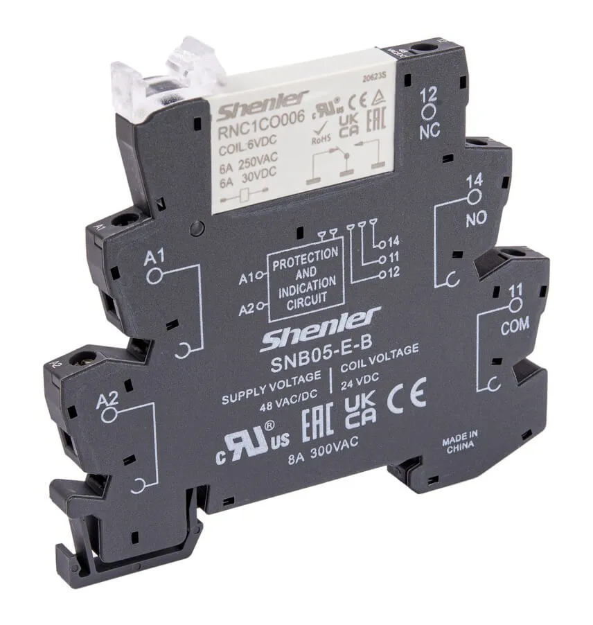 Реле с колодкой RNC1CO048+SNB05-ST-D