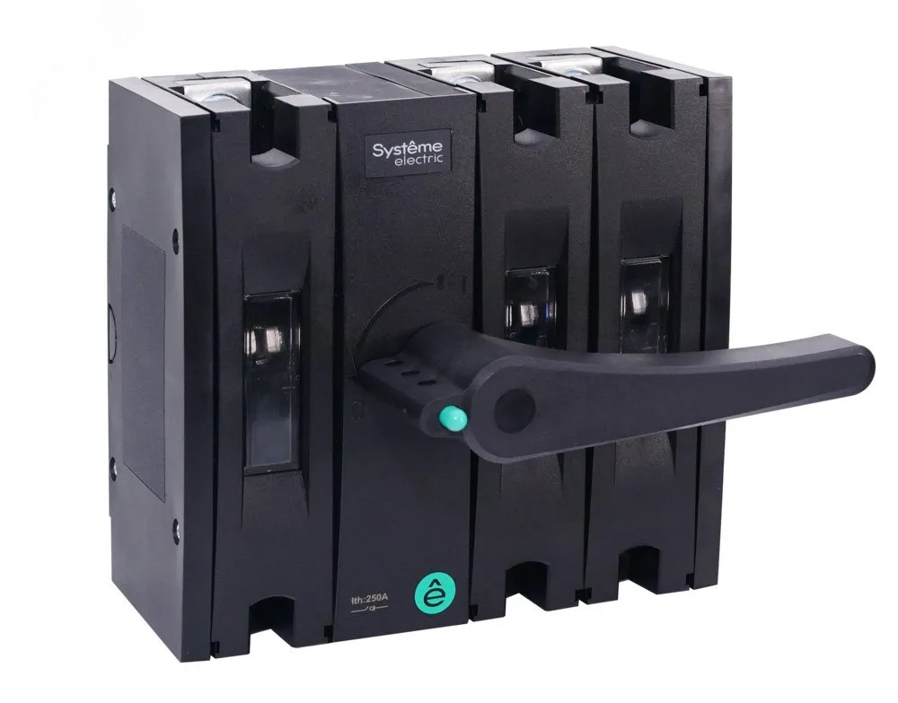 ВЫКЛЮЧАТЕЛЬ-РАЗЪЕДИНИТЕЛЬ SP SD250 4P 250A ФРОНТ.РУК. SSD02504MF0250