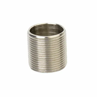 Ниппель M63x1,5, никелированная латунь 6051-63