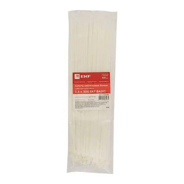 Хомут нейлоновый (2,5х250) (100шт.) Basic plc-c-2.5x250