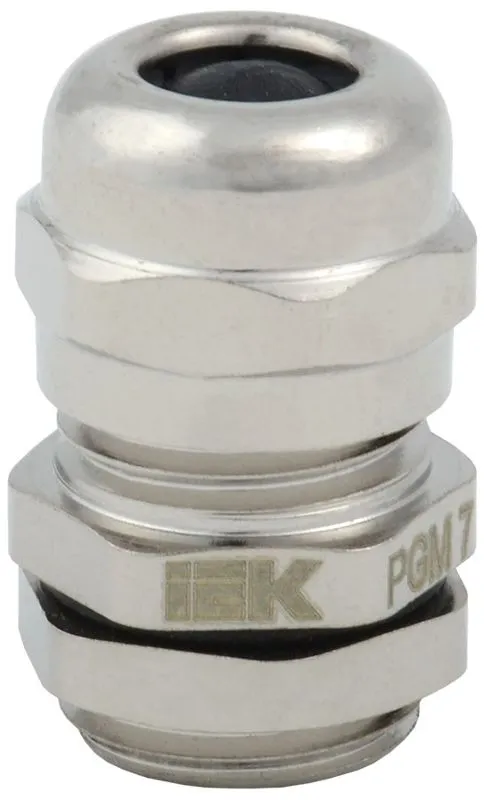 Сальник PGM 7 метал. диаметр проводника 3-6мм IP68 YSA50-06-12-68-K23