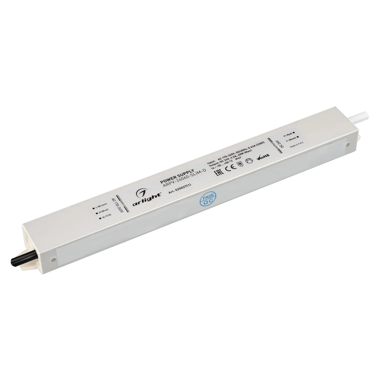 Блок питания ARPV-24060-SLIM-D (24V, 2.5A, 60W) 025027(1)