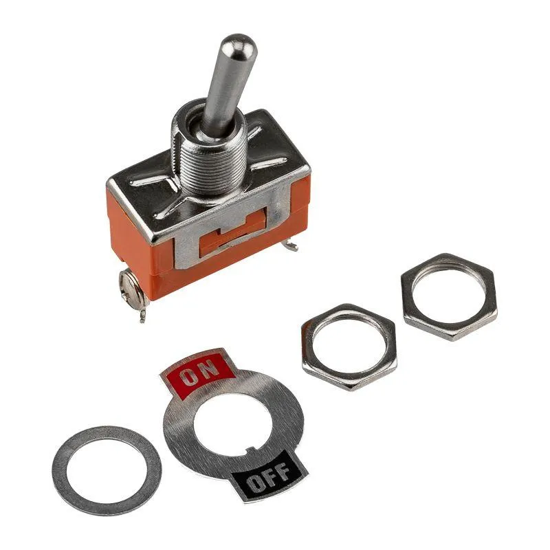Тумблер 250В 15А (2c) ON-OFF 1п (KN-101) (инд. упак.) 36-4110-1