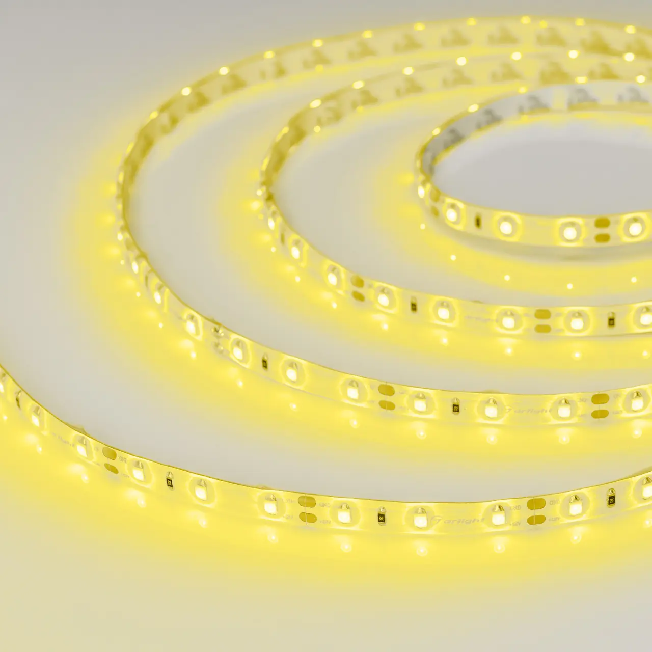 Лента герметичная RTW-SE-A60-8mm 12V Yellow (4.8 W/m, IP65, 2835, 5m) 015731(2)