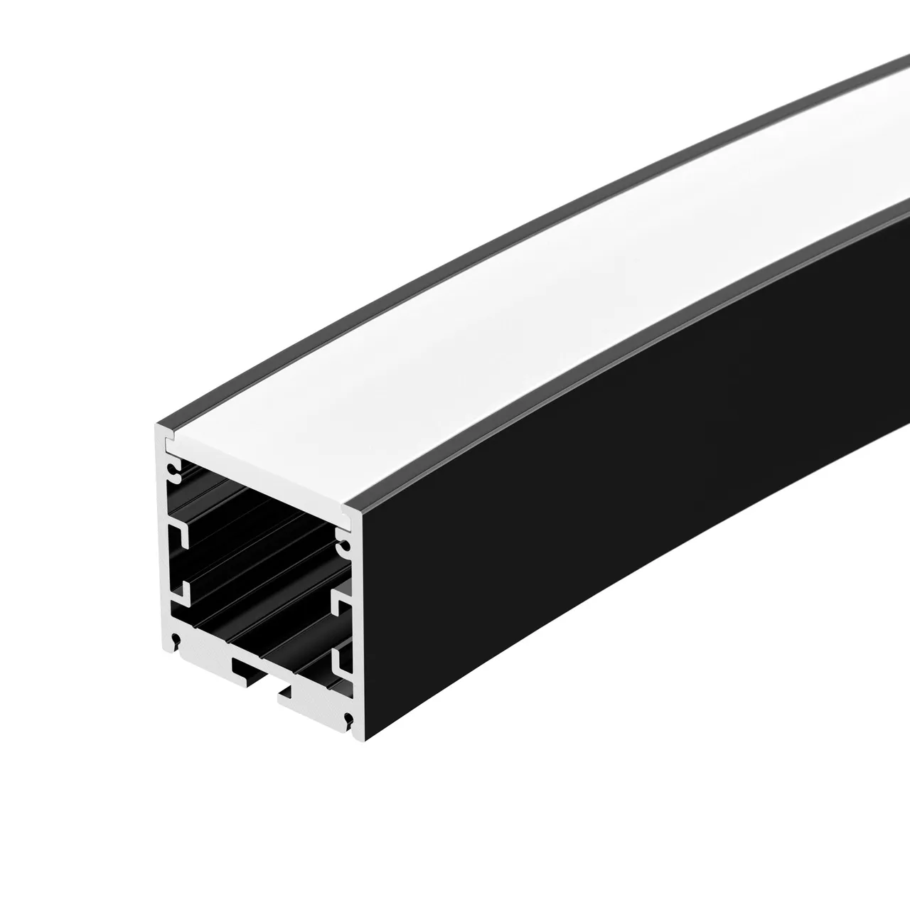 Профиль SL-ARC-3535-D1500-A90 BLACK (1180мм, дуга 1 из 4) 025514