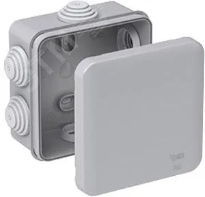 КОРОБКА РАСПРЕДЕЛИТЕЛЬНАЯ ОТКРЫТОЙ УСТАНОВКИ 85X85X40, IP55, 6 сальников DIY C2 IMT350921