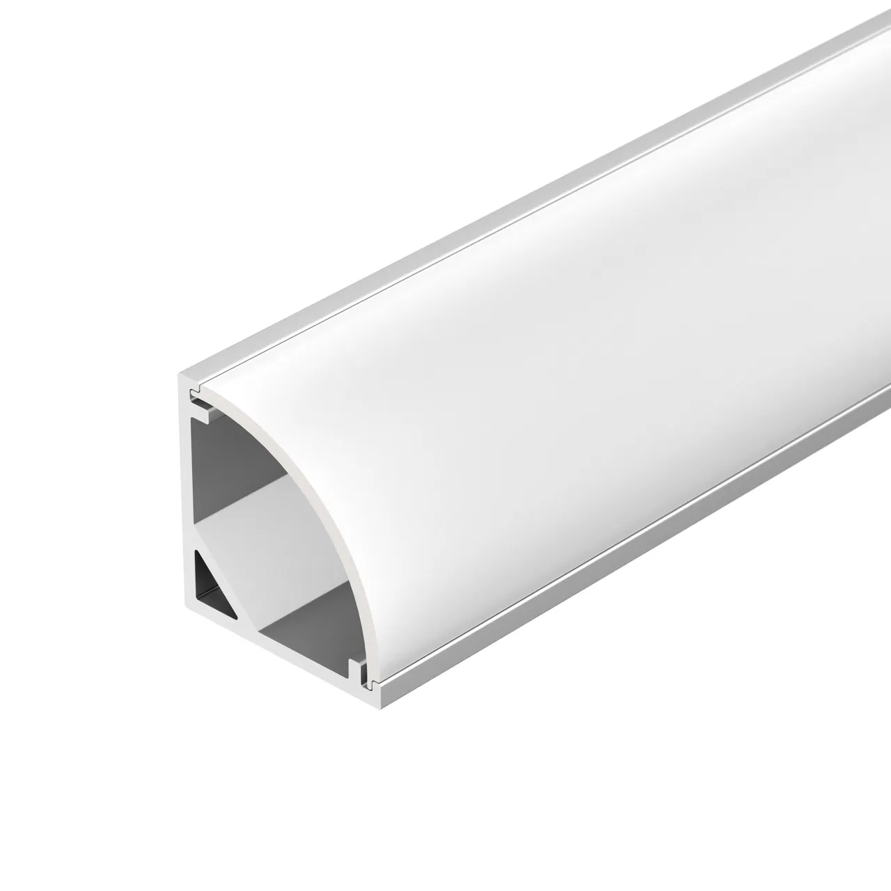 Профиль с экраном SL-KANT-H16-2000 ANOD+OPAL 036843