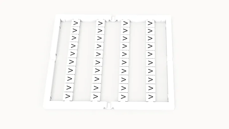 Маркировка (в кассетах) ZW5-40P-19-58Z(H)