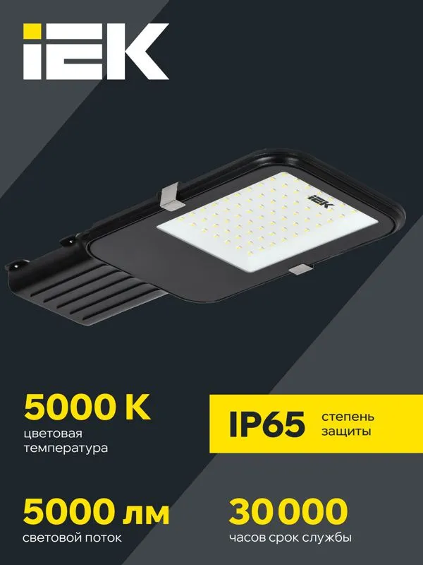 Светильник светодиодный ДКУ 1013-50Д 5000К IP65 LDKU1-1013-050-5000-K03
